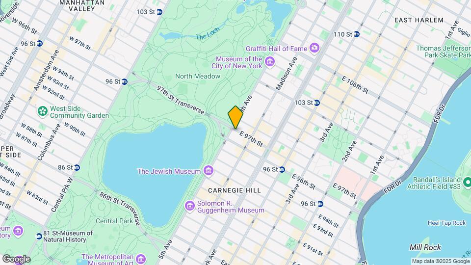 1158 Fifth Ave Mapa y Detalles de la Ubicación