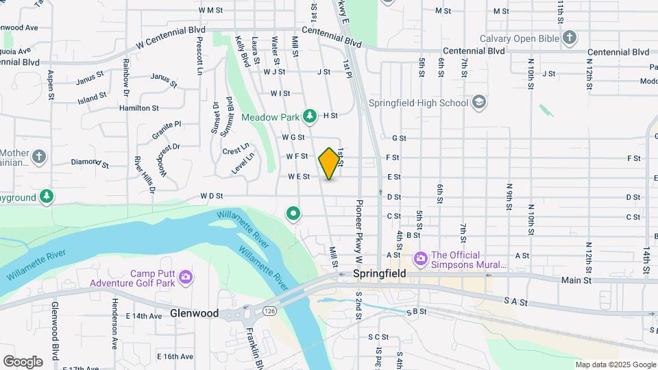 525 Mill St Map and Location Details