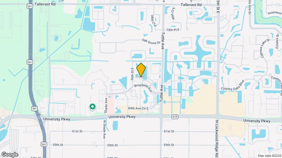 3730 82nd Ave Cir E Mapa y Detalles de la Ubicación