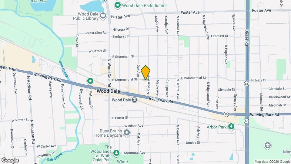 314 N Cedar Ave, Unit A Mapa y Detalles de la Ubicación