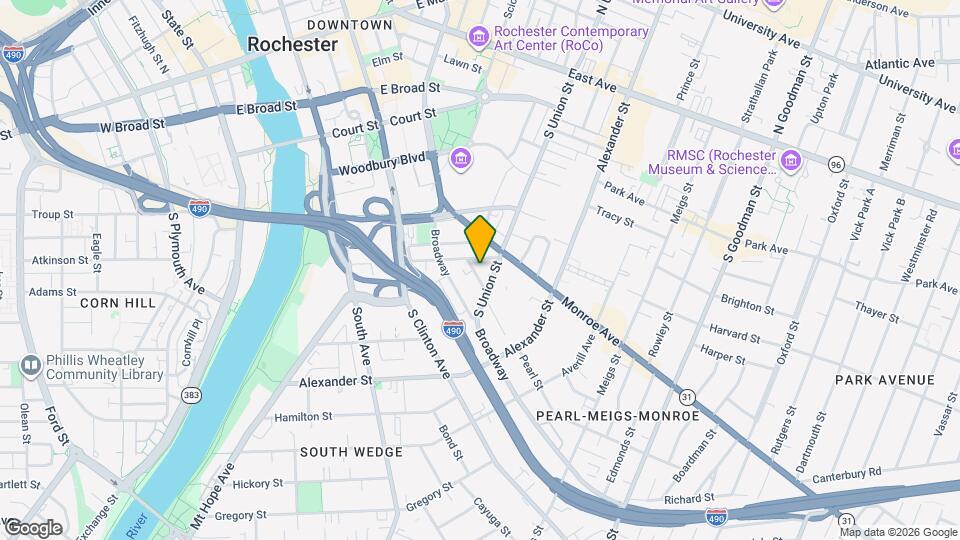 26 Pearl St, Unit 1 Mapa y Detalles de la Ubicación