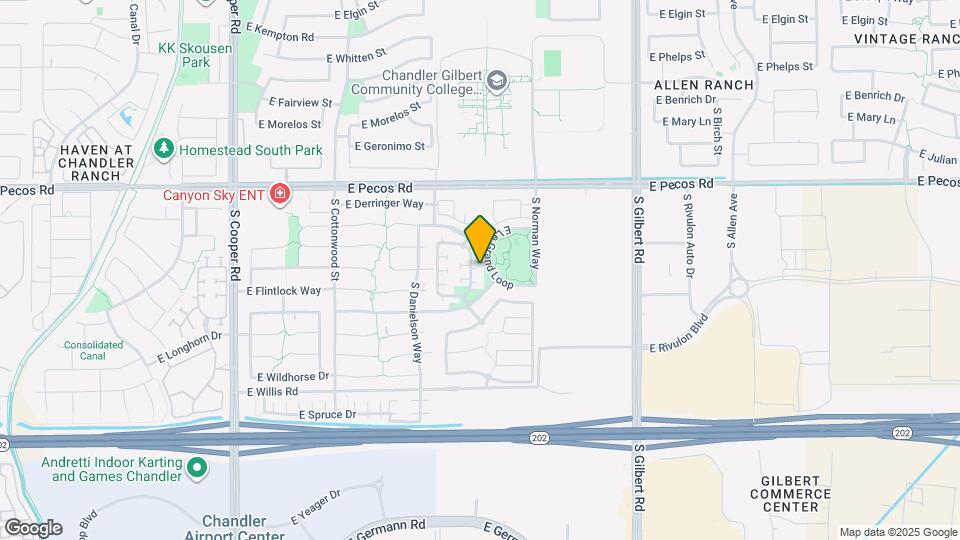 1209 S Roger Way Map and Location Details