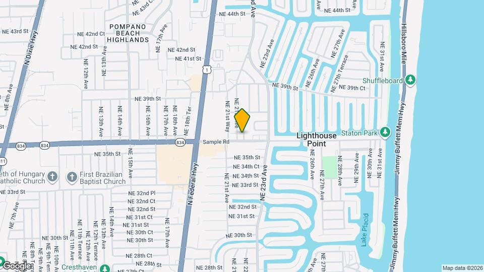 2161 NE 36th St Map and Location Details