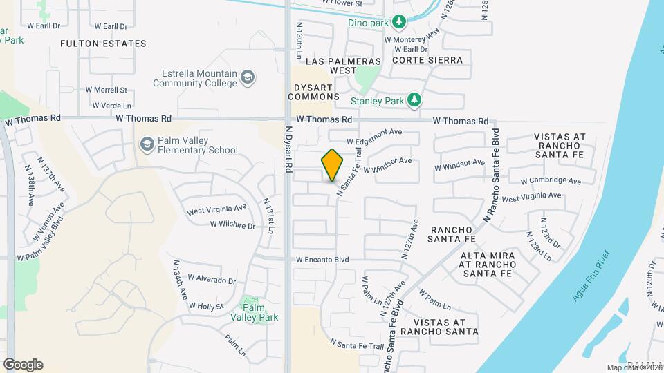 12859 W Cambridge Ave Map and Location Details