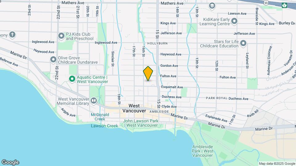 1575 Esquimalt Ave W Map and Location Details