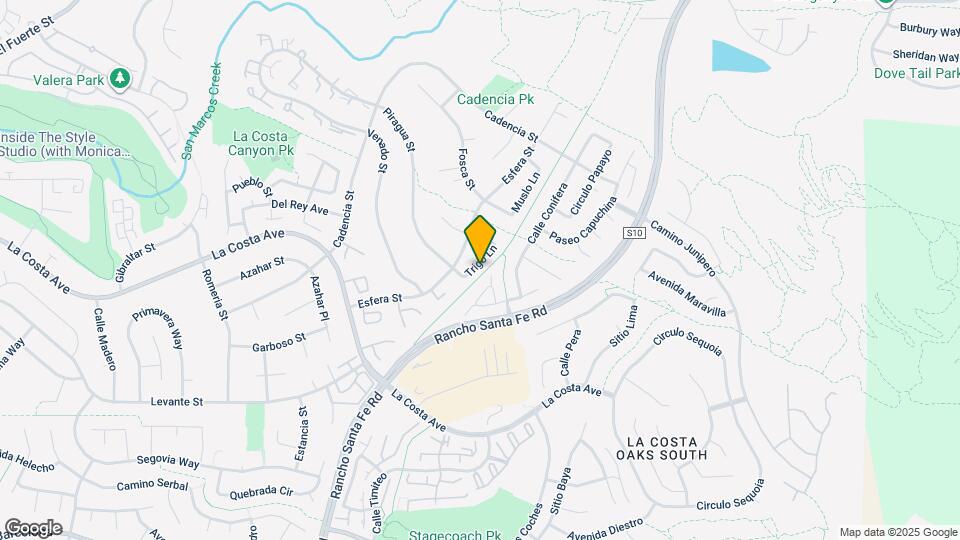 7446 Trigo Ln Map and Location Details