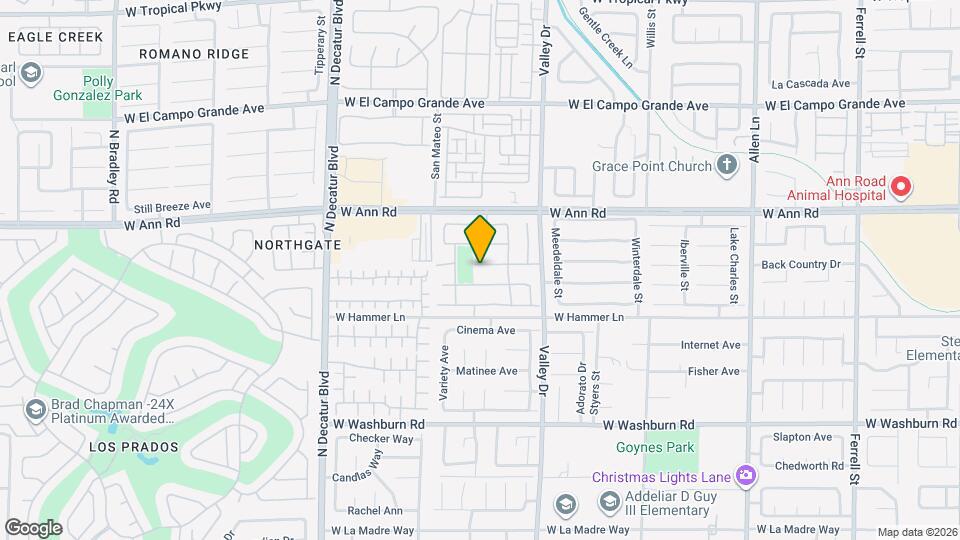 4367 Sunrise Shores Ave Mapa y Detalles de la Ubicación