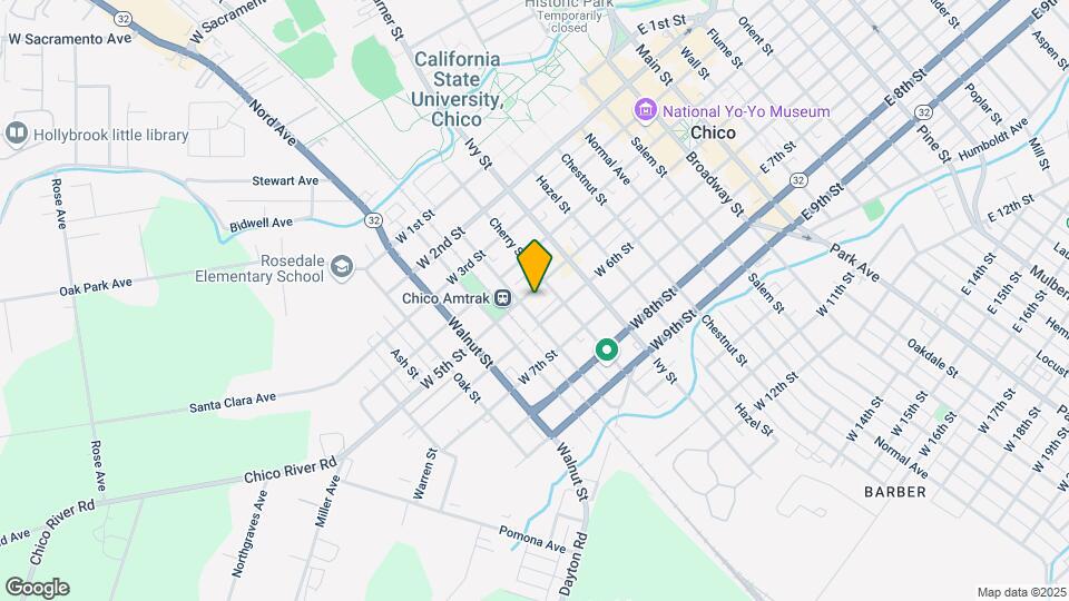 831 W 5th St Mapa y Detalles de la Ubicación