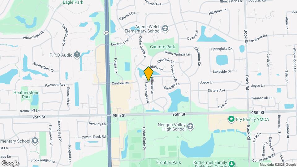 2850 Stonewater Dr Map and Location Details