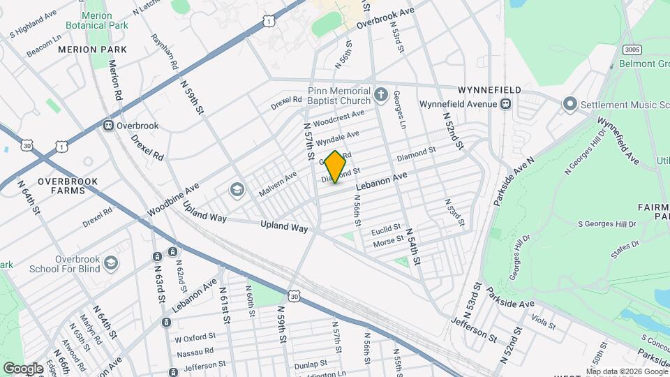 5645 Lebanon Ave Map and Location Details