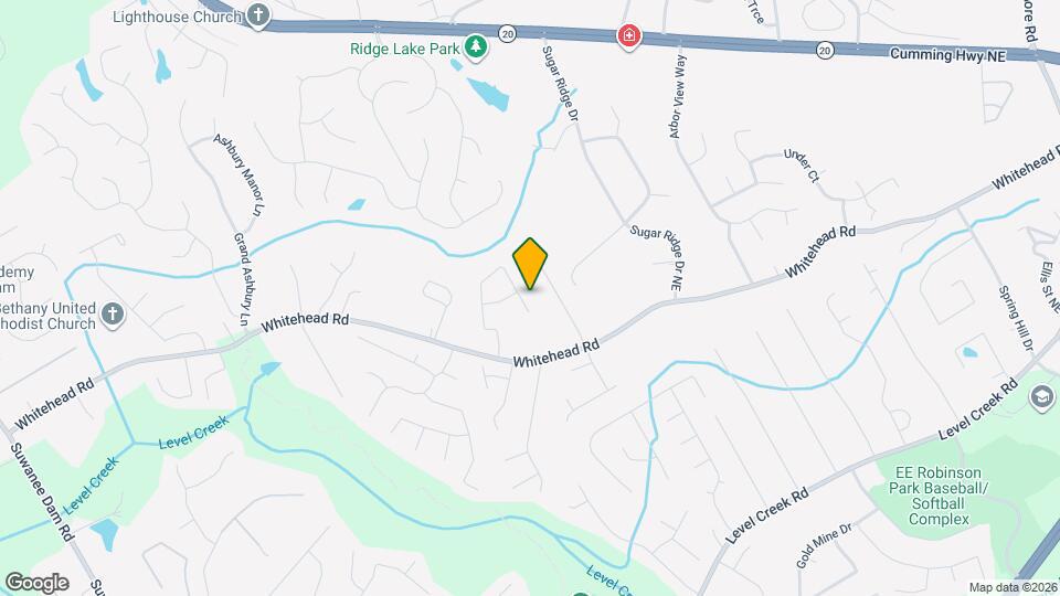 5528 Silver Springs Dr Map and Location Details