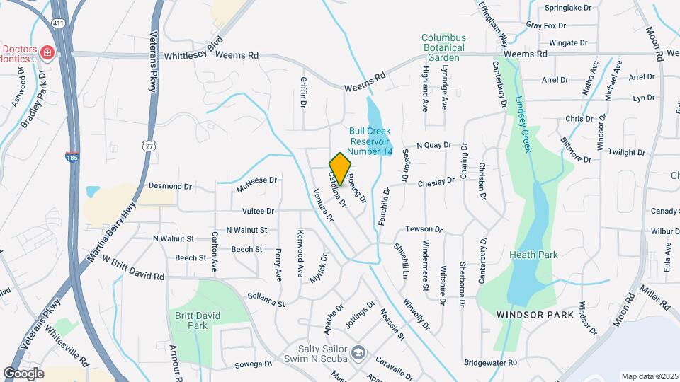 5902 Catalina Dr Map and Location Details