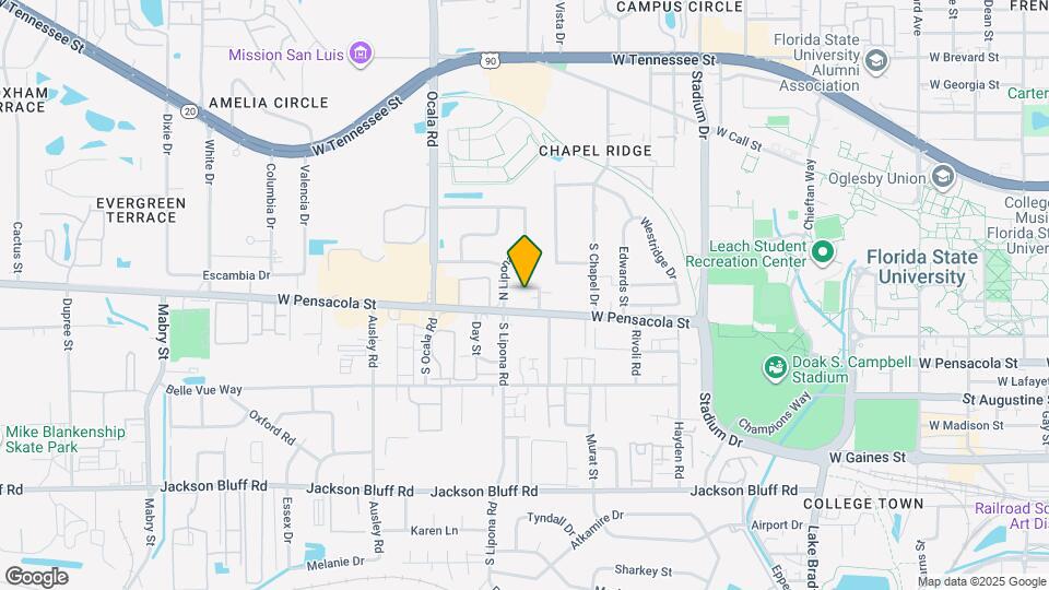 1857 Ivy Ln Mapa y Detalles de la Ubicación