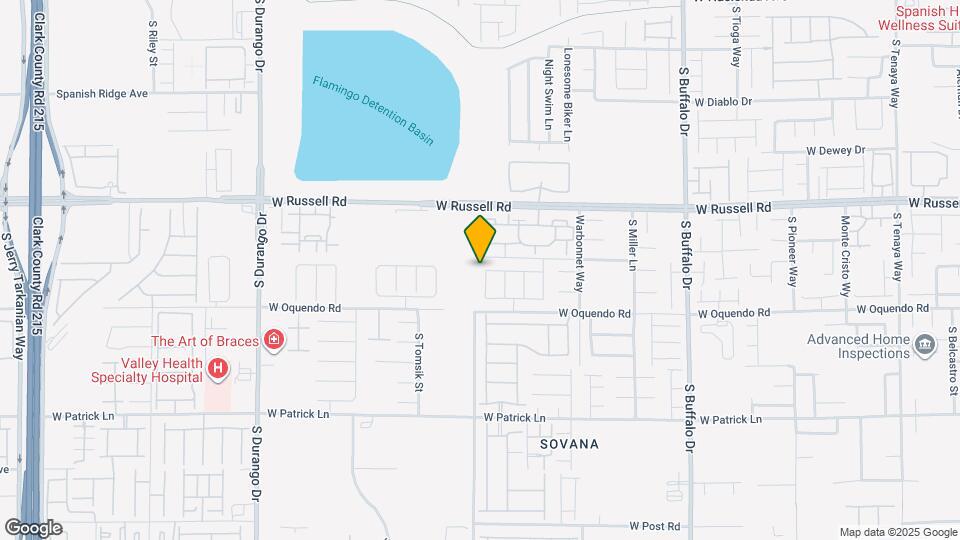 5805 Casterly Rock St Mapa y Detalles de la Ubicación