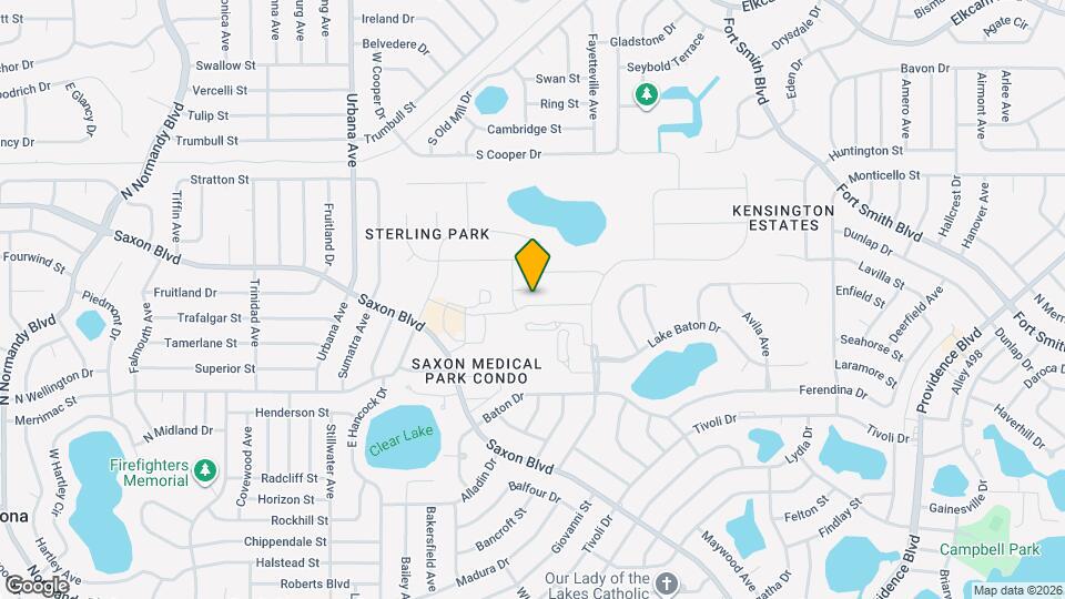 1017 Alabaster Wy Map and Location Details