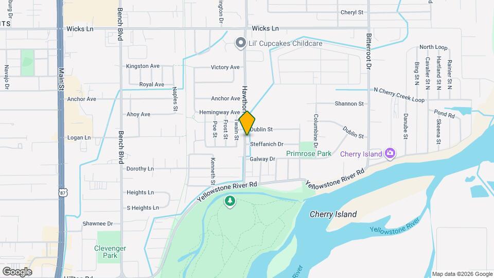 1229 Hawthorne Ln, Unit 1229 Map and Location Details