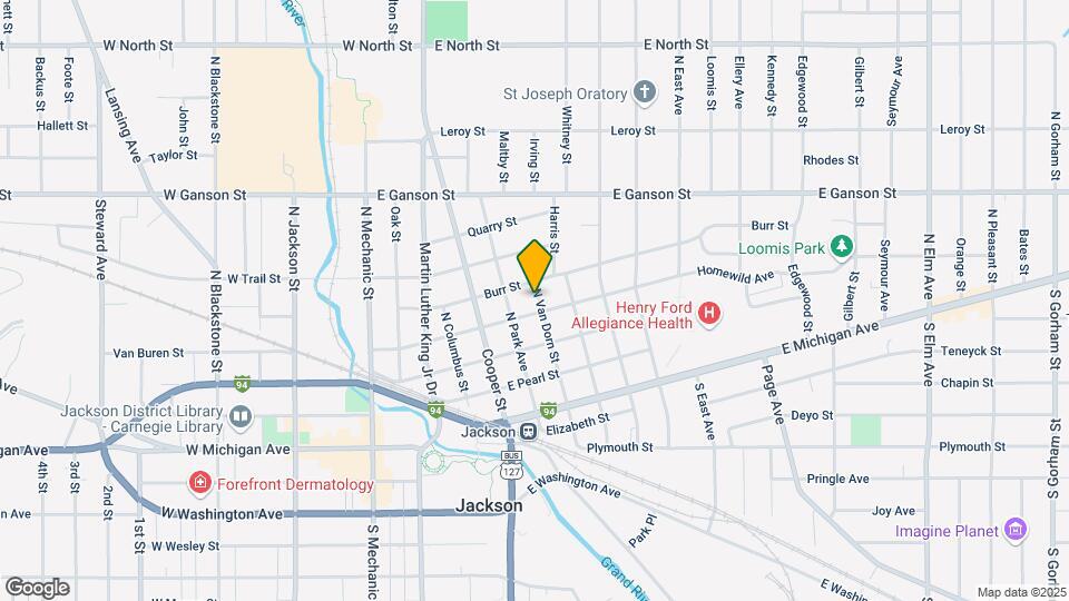 408 N Van Dorn St Map and Location Details