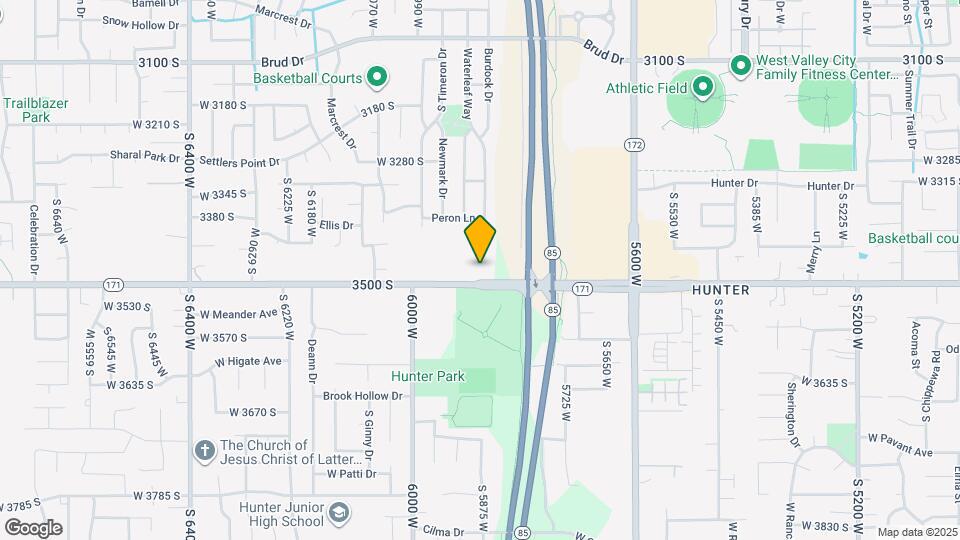 5880 W 3500 S Map and Location Details