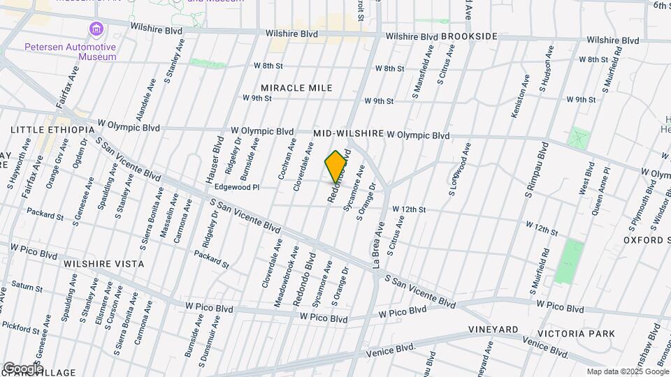 1103 S Redondo Blvd Map and Location Details