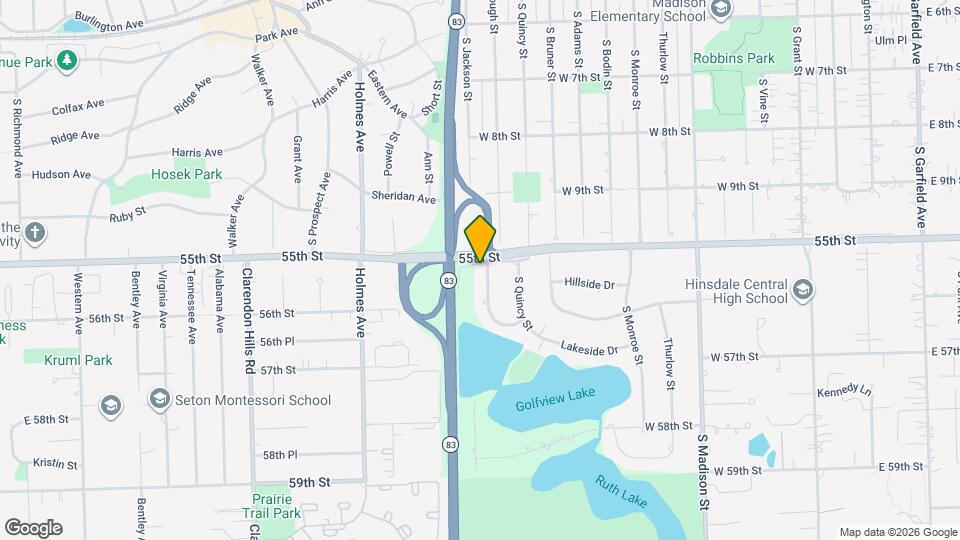 5508 S Stough St Map and Location Details