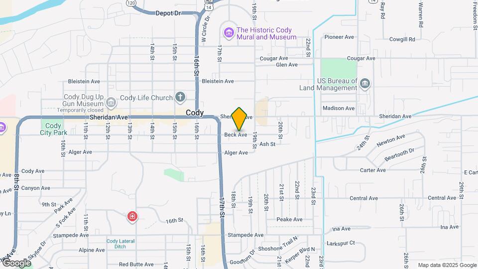 1805 Beck Ave Map and Location Details