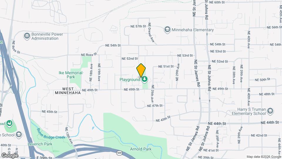 4945 NE 24th Ave Map and Location Details