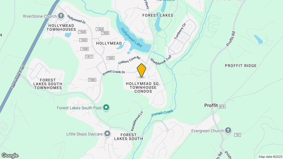 2736 Gatewood Cir Map and Location Details