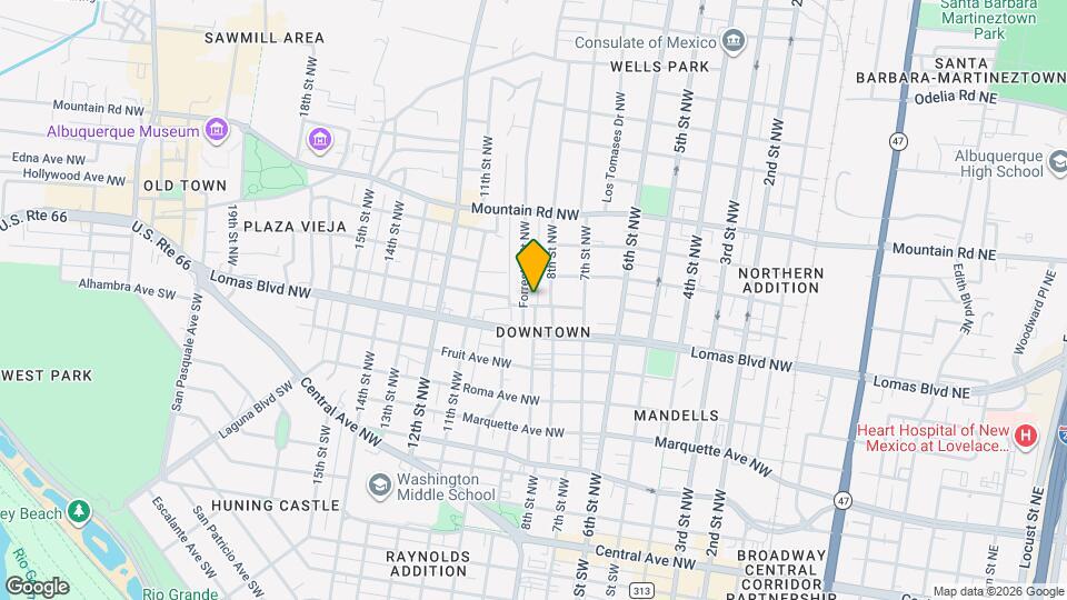 817 Slate Ave NW, Unit 817 Mapa y Detalles de la Ubicación