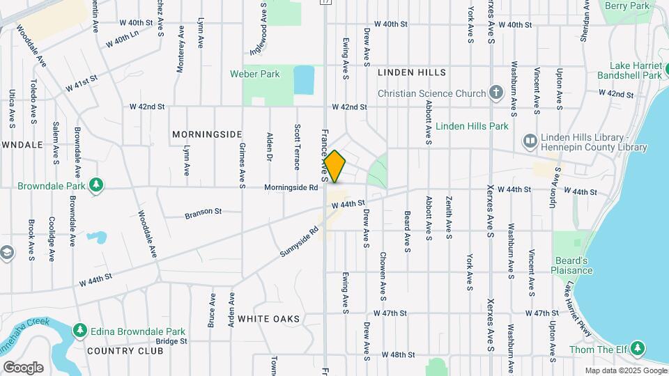 3815 Glendale Terrace Map and Location Details