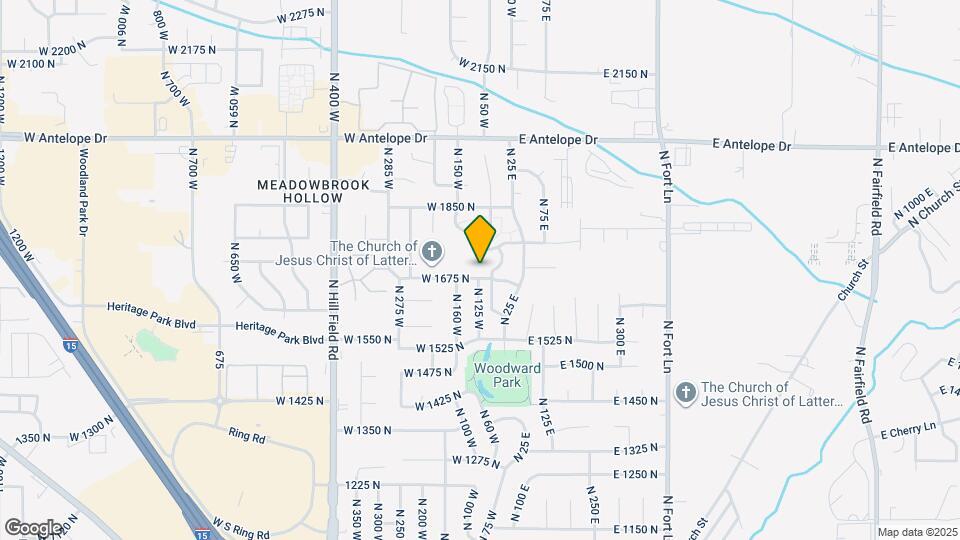116 W 1675 N Map and Location Details