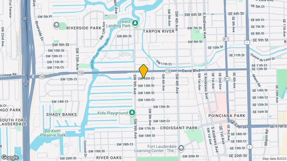 820 SW 12th Ct Map and Location Details