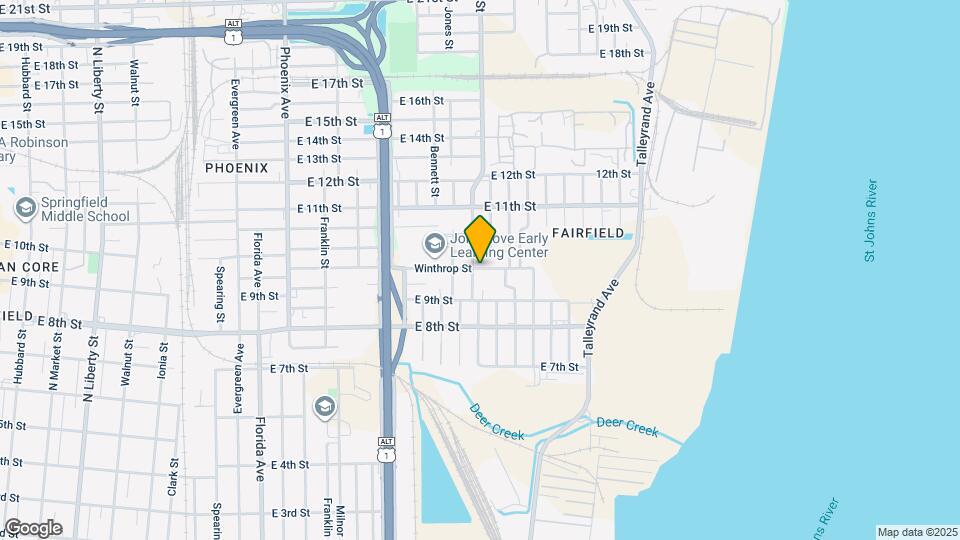 1656 Winthrop St Map and Location Details