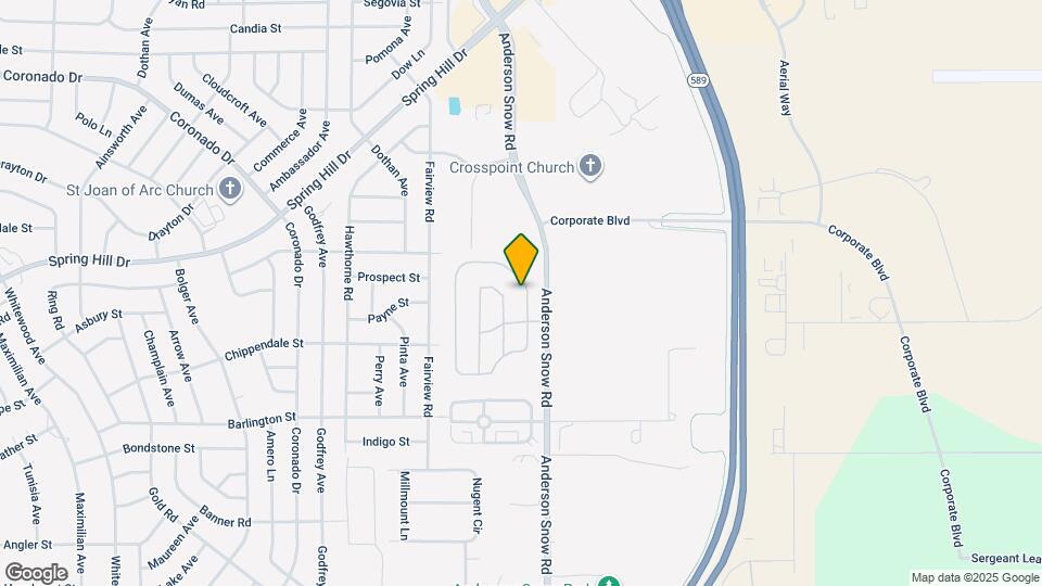 2466 Clary Sage Dr Map and Location Details