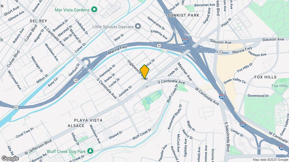 5567 Inglewood Blvd Mapa y Detalles de la Ubicación