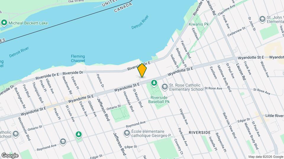 6630 Wyandotte St E Map and Location Details