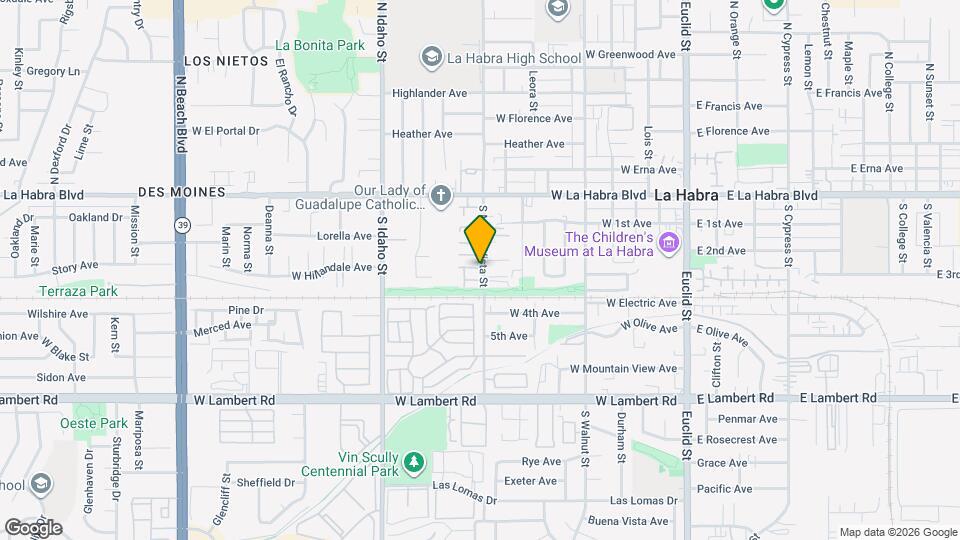 Monte Vista Manor Apartments Map and Location Details