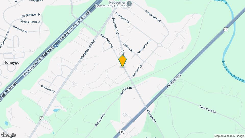 5733 Allender Rd Map and Location Details