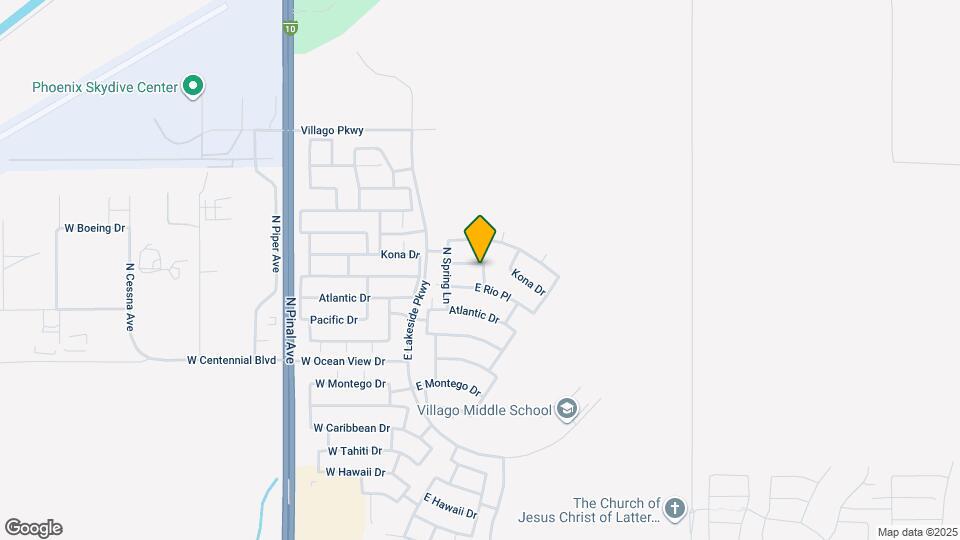 367 E Kona Dr Map and Location Details