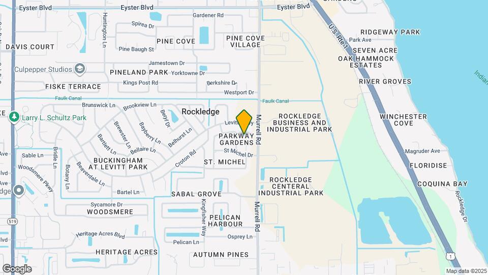 819 Poinciana St Map and Location Details