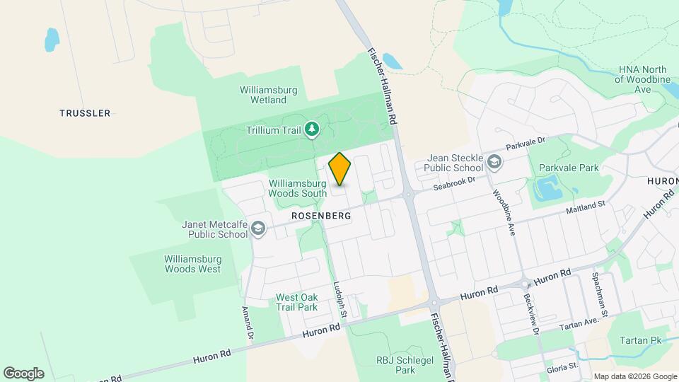 369 Falling Green Cres Map and Location Details