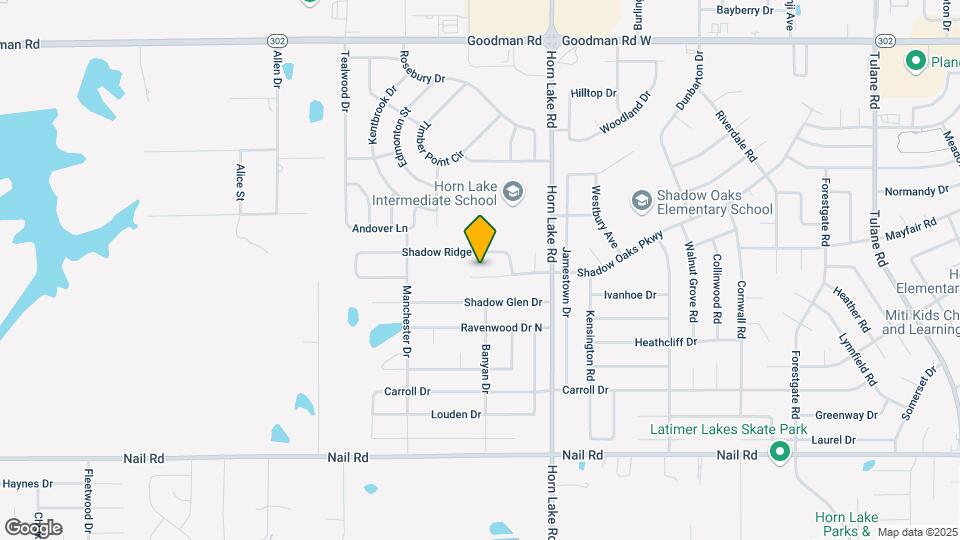 4244 Shadow Oaks Dr Map and Location Details