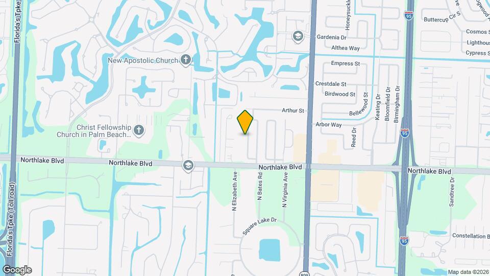 9129 W Highland Pines Blvd, Unit 1 Map and Location Details