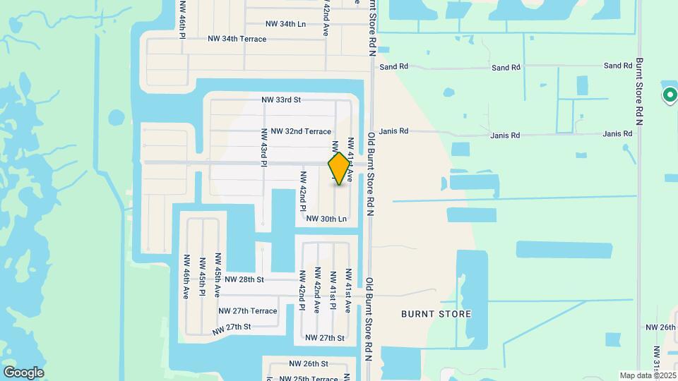 3025 NW 41st Pl Map and Location Details