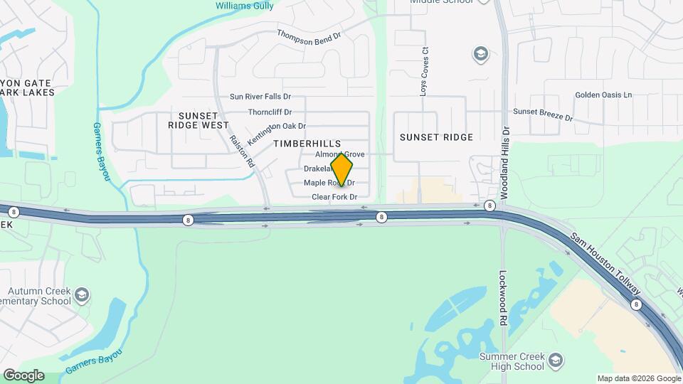 11010 Maple Rock Dr Map and Location Details