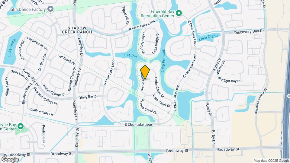 2511 Orchid Creek Dr Map and Location Details