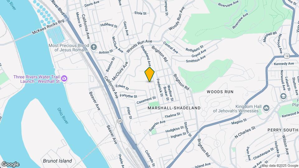 1311 Oakhill St Map and Location Details