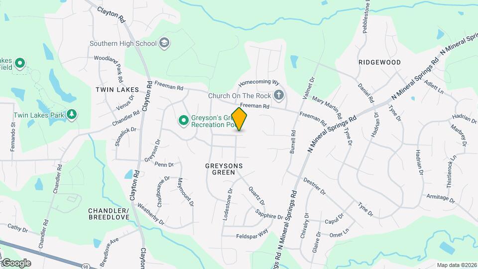 3703 Turquoise Dr Map and Location Details