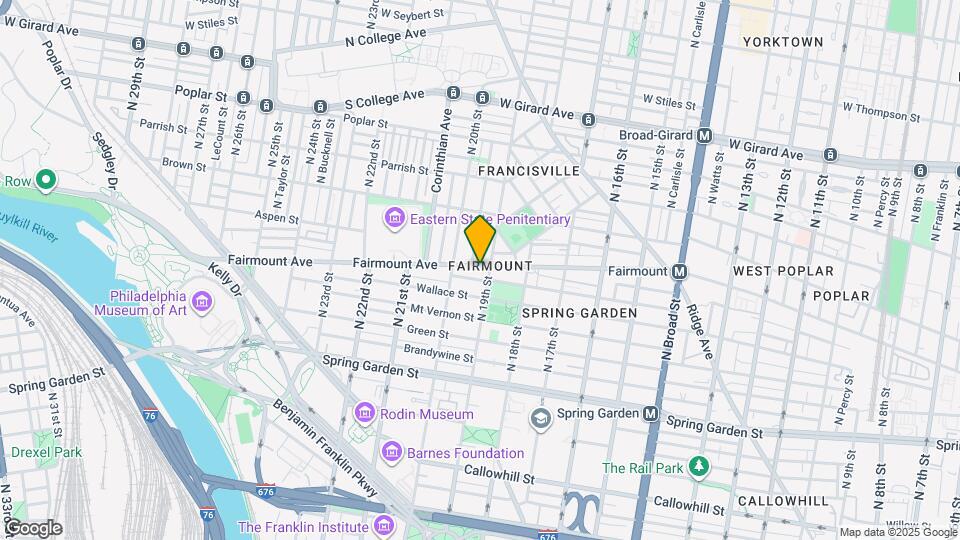 1906 Fairmount Ave Map and Location Details