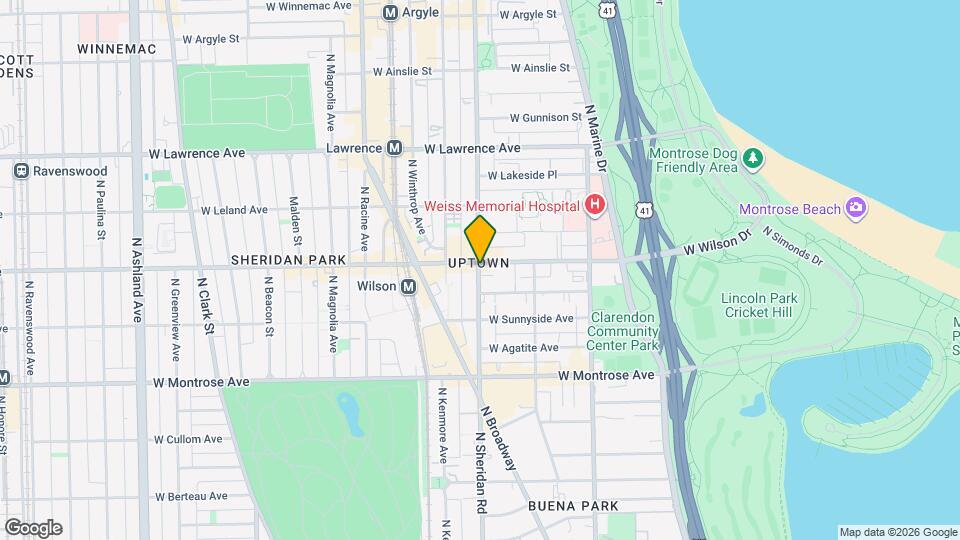 4577 N Sheridan Rd Mapa y Detalles de la Ubicación