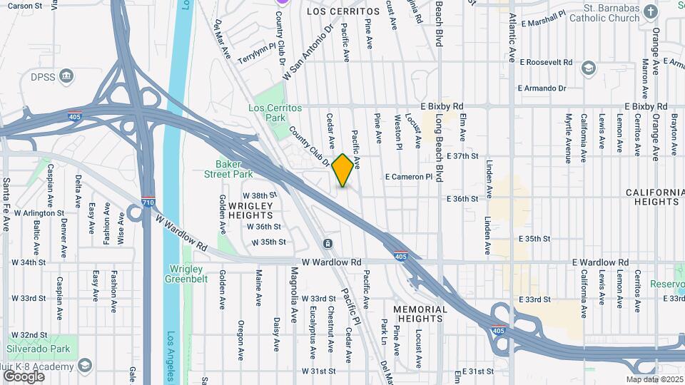 3620 Cedar Ave Map and Location Details